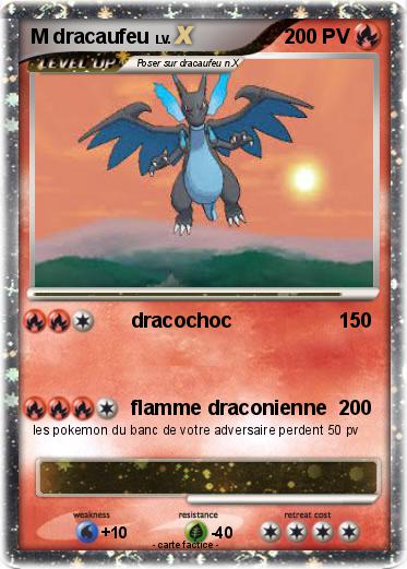 Pokemon M dracaufeu
