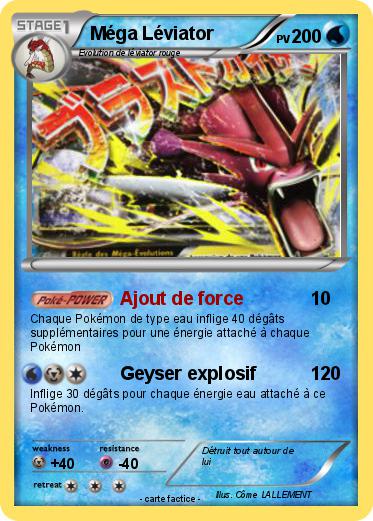 Pokemon Méga Léviator
