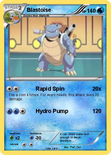 Pokemon Blastoise