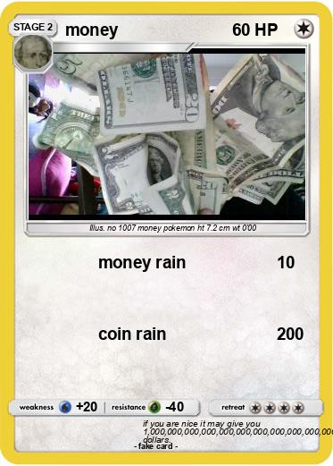 Pokemon money
