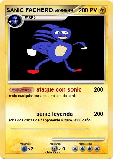 Pokemon SANIC FACHERO