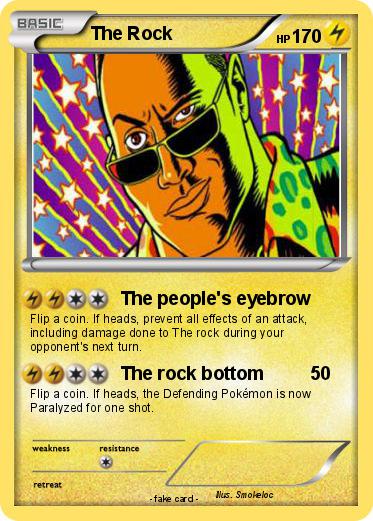 Pokemon The Rock