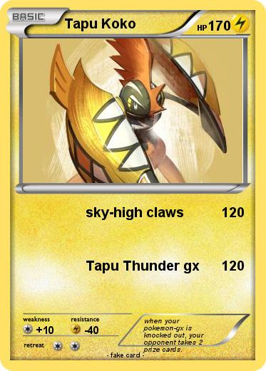 Pokemon Tapu Koko