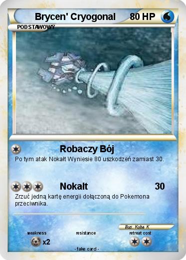 Pokemon Brycen' Cryogonal