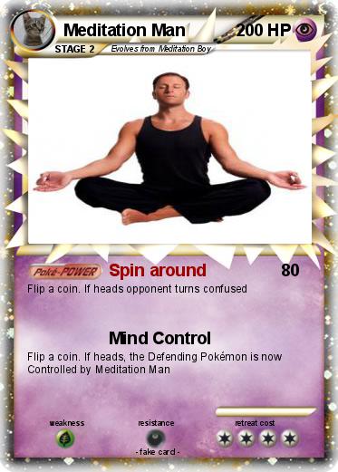 Pokemon Meditation Man