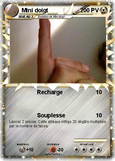 Pokemon Mini doigt