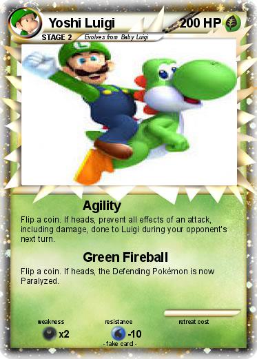 Pokemon Yoshi Luigi