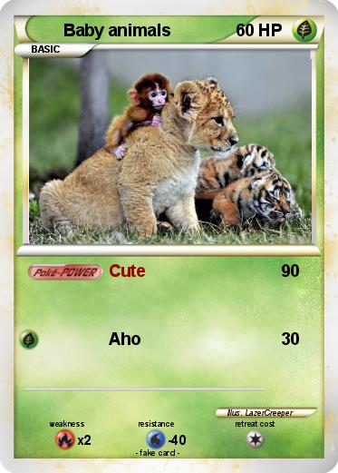 Pokemon Baby animals