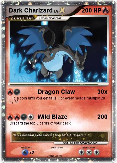 Pokemon Dark Charizard