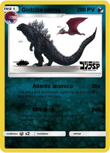 Pokemon Godzilla ultima
