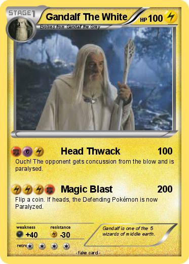 Pokemon Gandalf The White