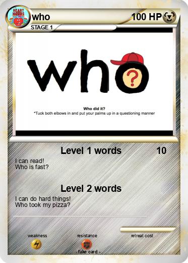 Pokemon who