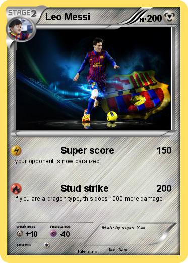 Pokemon Leo Messi