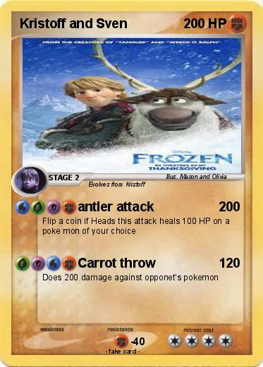 Pokemon Kristoff and Sven