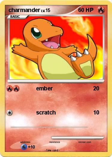 Pokemon charmander