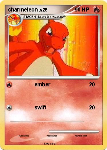 Pokemon charmeleon