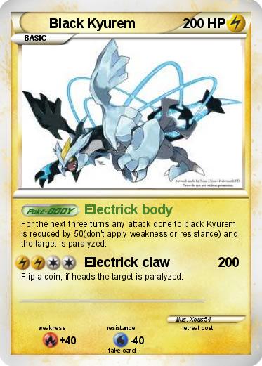 Pokemon Black Kyurem