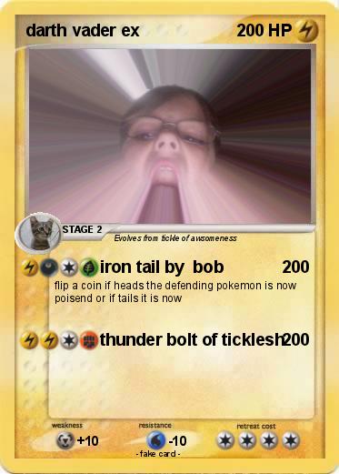 Pokemon darth vader ex