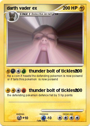 Pokemon darth vader ex