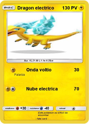 Pokemon Dragon electrico