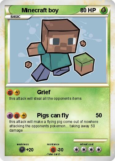 Pokemon Minecraft boy