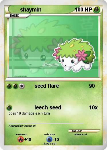 Pokemon shaymin