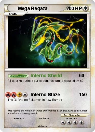 Pokemon Mega Raqaza