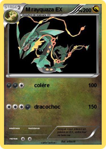 Pokemon M rayquaza EX