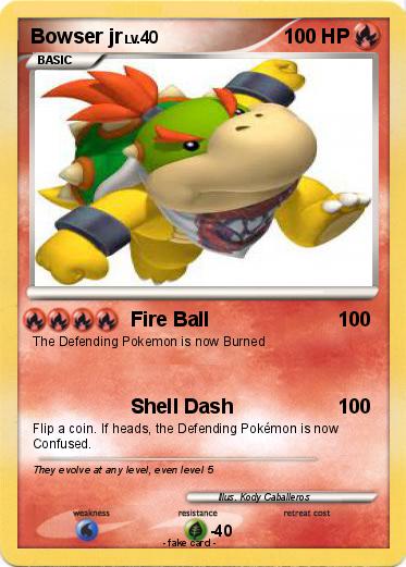 Pokemon Bowser jr