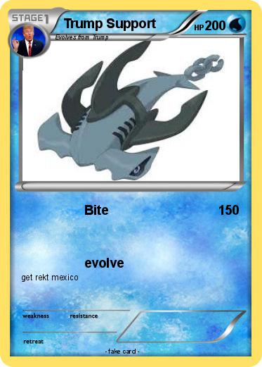 Pokemon Trump Support