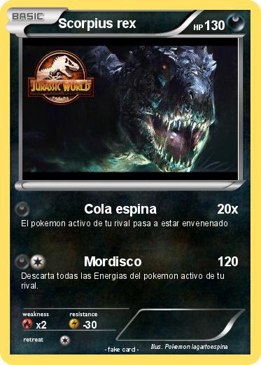 Pokemon Scorpius rex