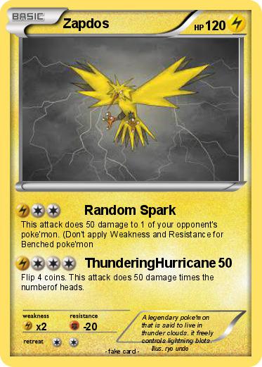 Pokemon Zapdos