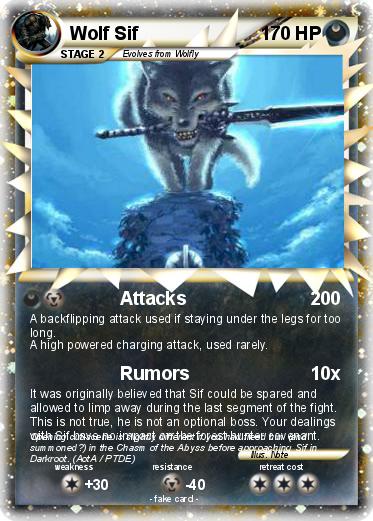 Pokemon Wolf Sif