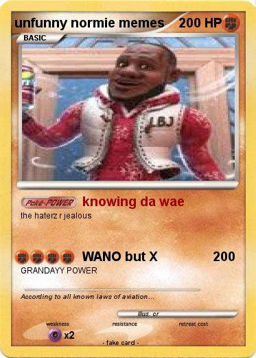 Pokemon unfunny normie memes