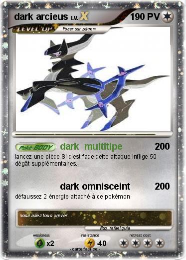 Pokemon dark arcieus