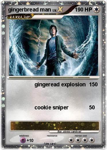 Pokemon gingerbread man