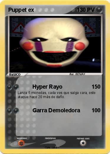 Pokemon Puppet ex