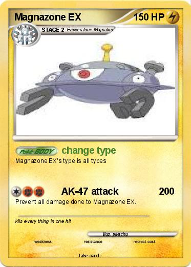 Pokemon Magnazone EX