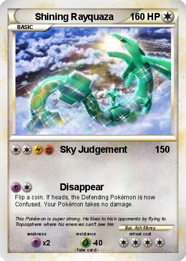Pokemon Shining Rayquaza