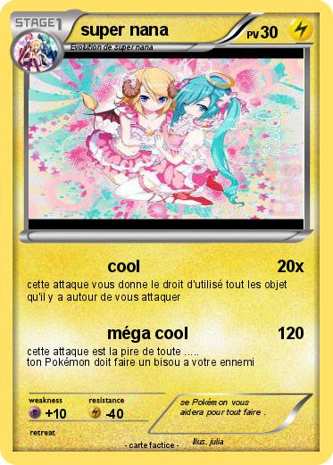 Pokemon super nana