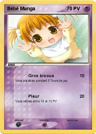 Pokemon Bébé Manga
