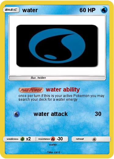 Pokemon water