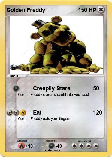 Pokemon Golden Freddy