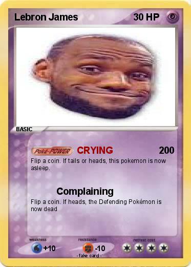 Pokemon Lebron James