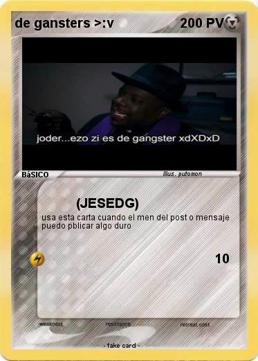 Pokemon de gansters >:v