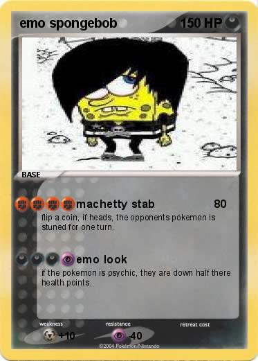 Pokemon emo spongebob