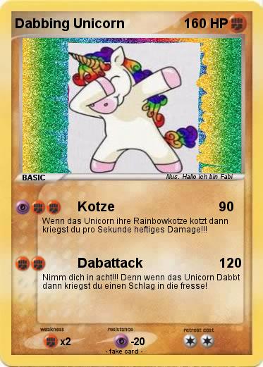 Pokemon Dabbing Unicorn
