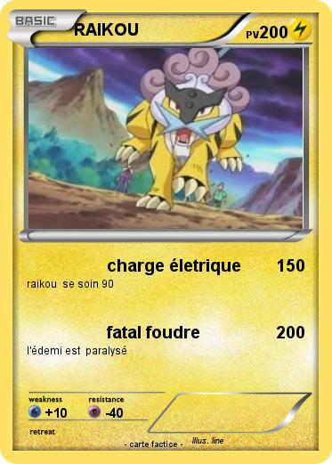 Pokemon RAIKOU