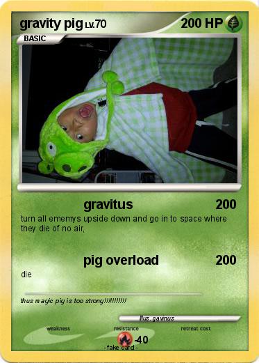 Pokemon gravity pig