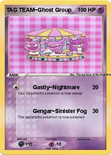 Pokemon TAG TEAM~Ghost Group